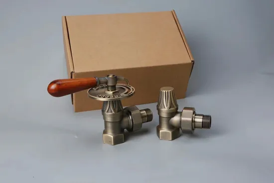 Antique Brass Classical Thermostatic Radiator Valve for Cast Iron Radiator