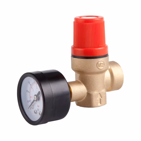Valvola di sicurezza del gas per caldaia limitatrice di pressione in ottone di qualità