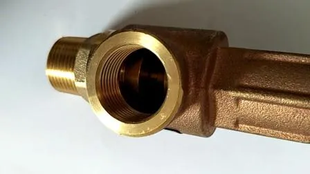 Valvola di sicurezza per caldaie a vapore a gas aria industriale in stile ottone