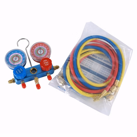 Set di manometri per collettore di pressione dell'aria Accessori per pompe a vuoto